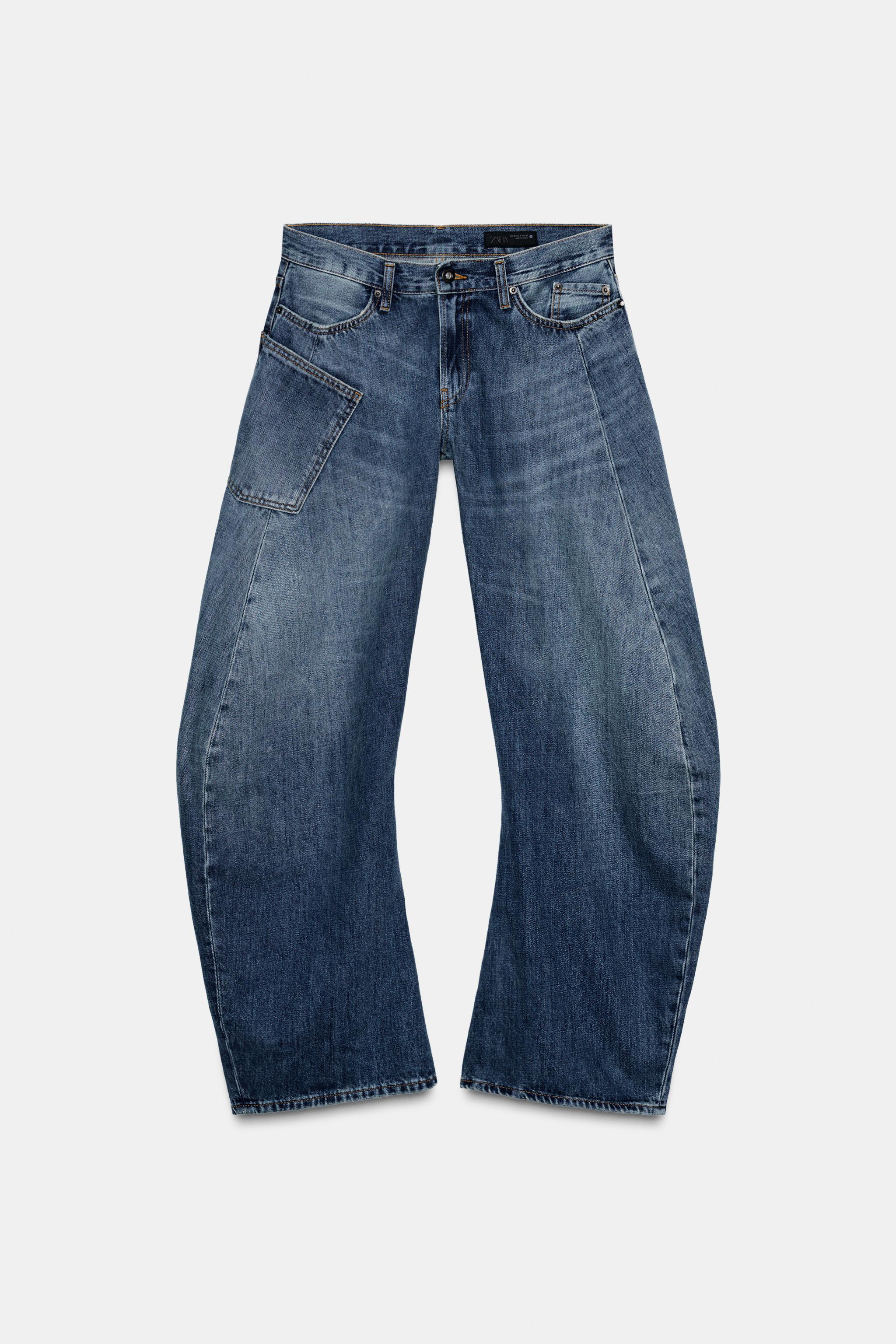 ZW COLLECTION RELAXED LOW-RISE JEANS